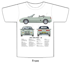 MGF 1.8i 1995-2002 T-shirt Front